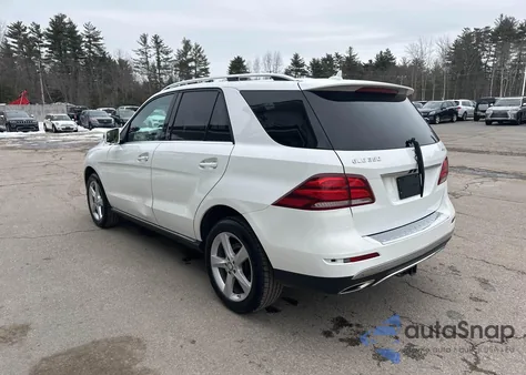 2016 Mercedes-Benz Gle 350 4Matic z USA, uszkodzony, nr VIN 4JGDA5HB2GA781038